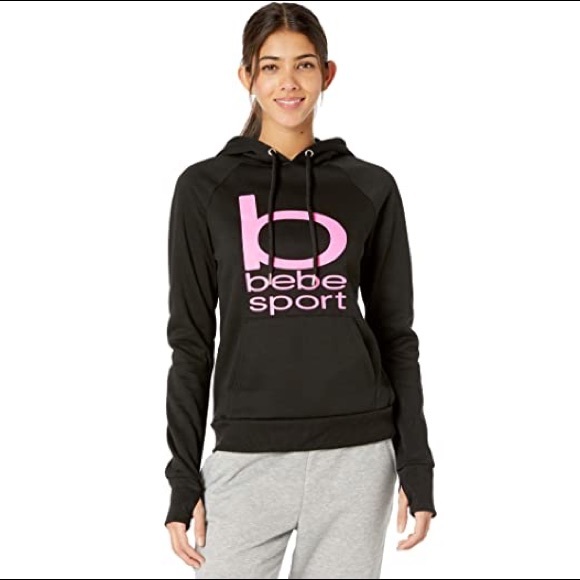 Bebe Tops Nwt B Bebe Sport Hoodie Poshmark
